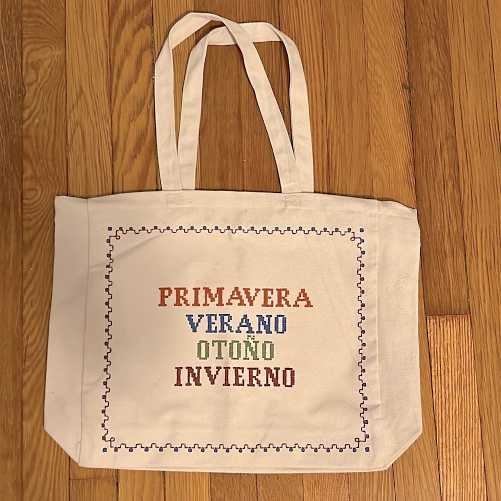 Sezane x Lucia Vergara Tote Bag NWOT
